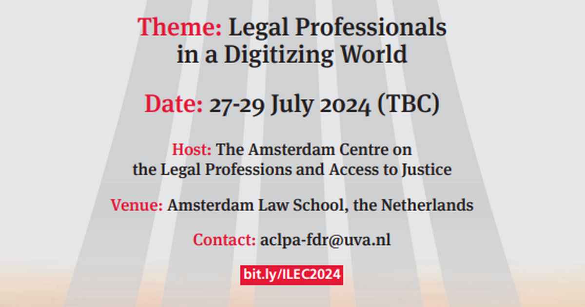 ACLPA will be hosting the International Legal Ethics Conference 2024