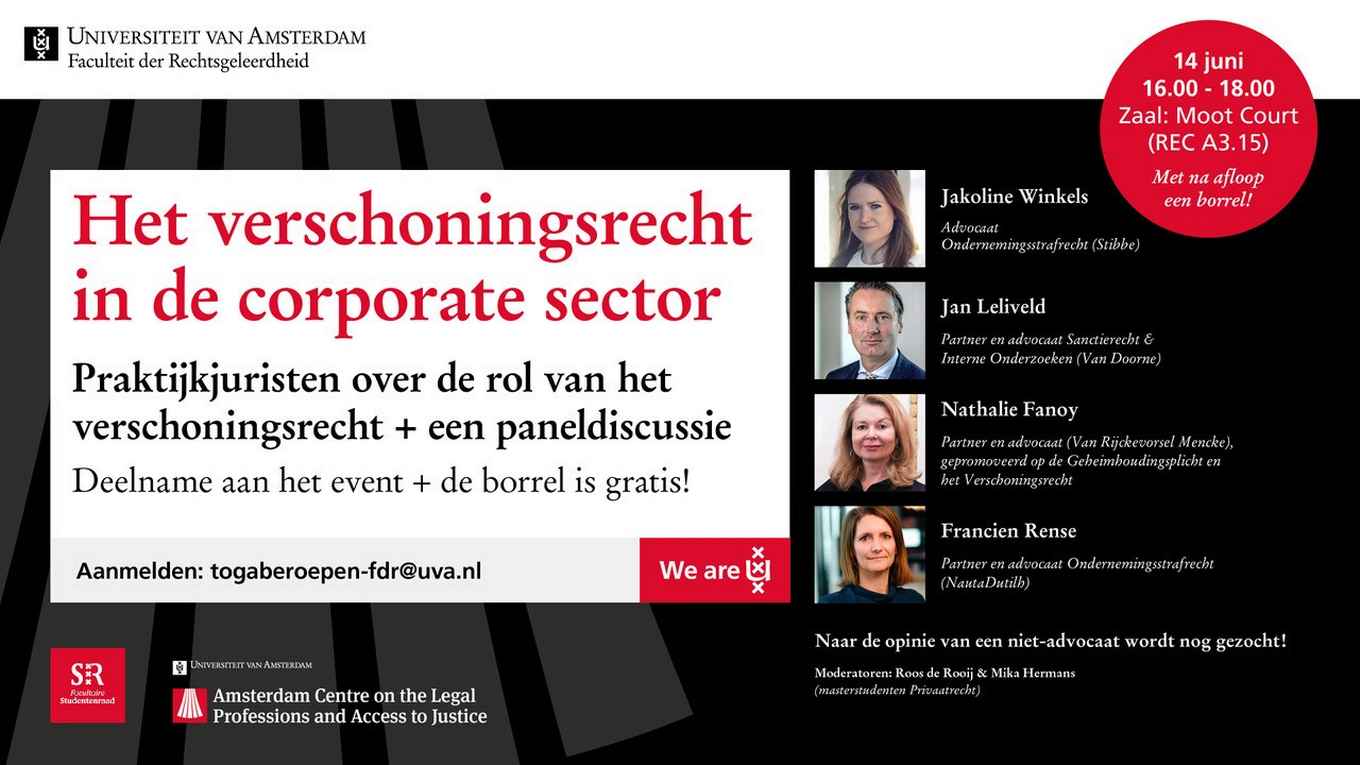 Flyer verschoningsrecht 14 juni